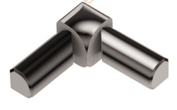Schluter Rondec Double-Leg 90 Degree Inside Corner Polished Chrome